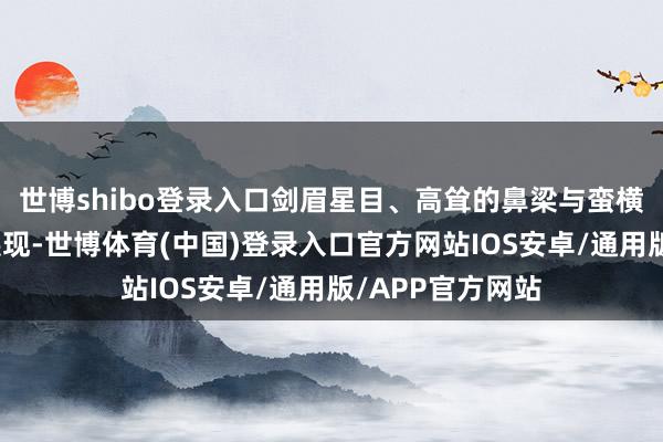 世博shibo登录入口剑眉星目、高耸的鼻梁与蛮横的下颌线齐全展现-世博体育(中国)登录入口官方网站IOS安卓/通用版/APP官方网站