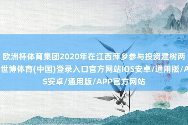 欧洲杯体育集团2020年在江西萍乡参与投资建树两家联营公司-世博体育(中国)登录入口官方网站IOS安卓/通用版/APP官方网站