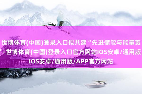 世博体育(中国)登录入口拟共建“先进储能与能量责罚时间施行室”-世博体育(中国)登录入口官方网站IOS安卓/通用版/APP官方网站