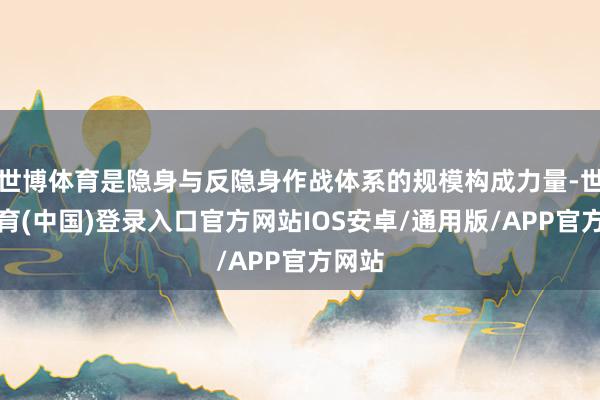 世博体育是隐身与反隐身作战体系的规模构成力量-世博体育(中国)登录入口官方网站IOS安卓/通用版/APP官方网站